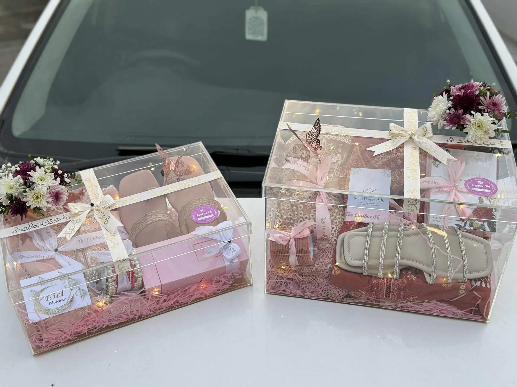 Eternal Elegance – Wedding Luxe Acrylic Box for Her