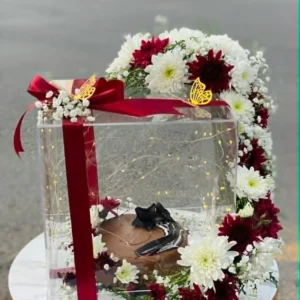 Eternal Elegance – Wedding Luxe Acrylic Box for Her