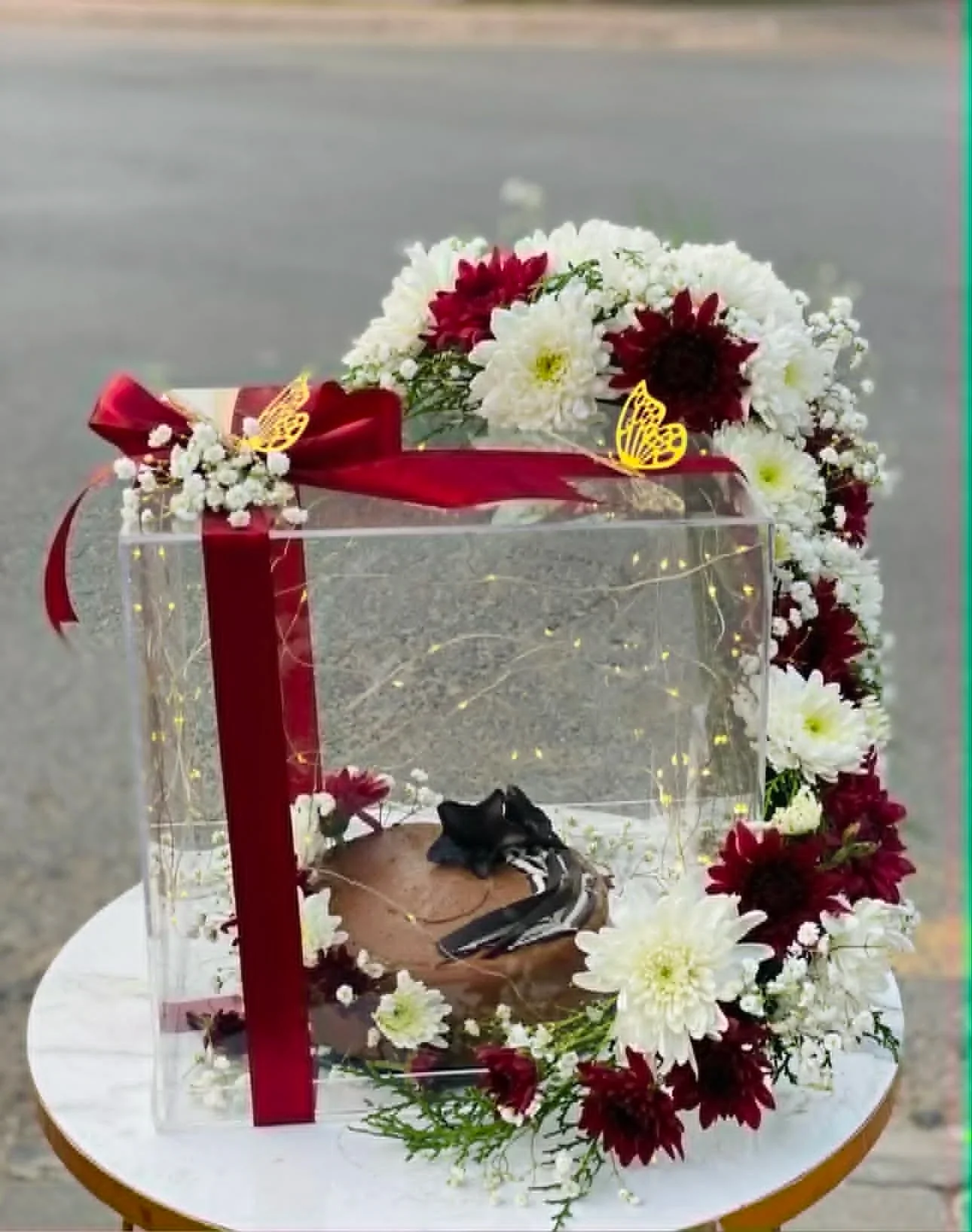 Eternal Elegance – Wedding Luxe Acrylic Box for Her