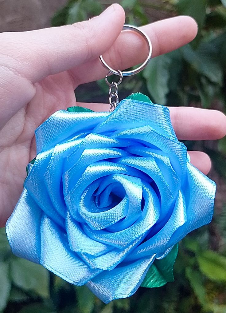 Serene Rose Keychain