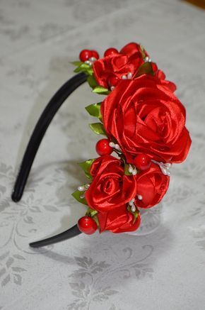 Celestial Blue Rose Headband