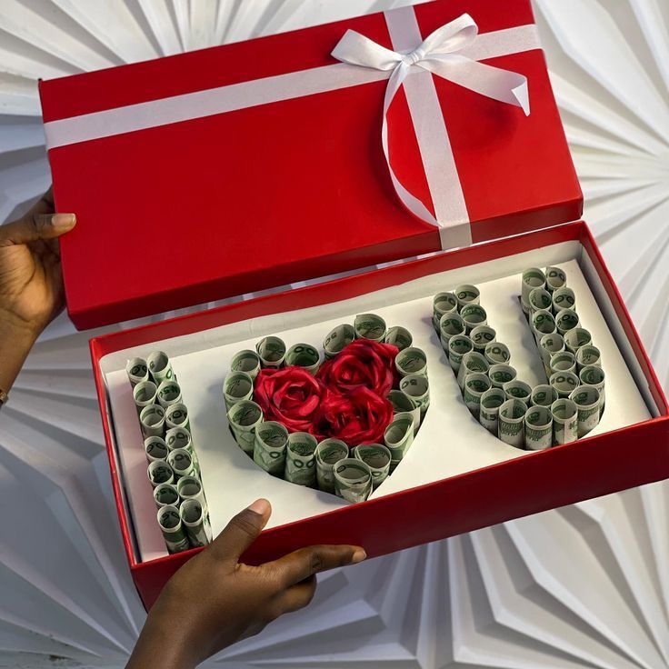 The "I ❤️ U" Red Velvet Box